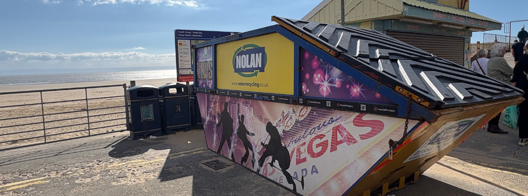 The Nolan Recycling Elvis Festival Skip